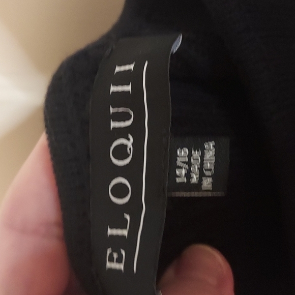 Eloquii Square Neck Sweater Dress - Picture 7 of 11